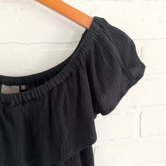 Anthropologie x ICHI Mini dress Marrakech Dark romantic Black Crepe S - Picture 4 of 14